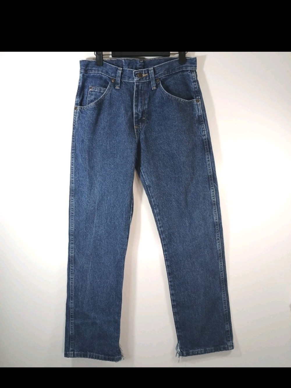Wrangler Mens Jeans 29x30 Regular Fit Distressed